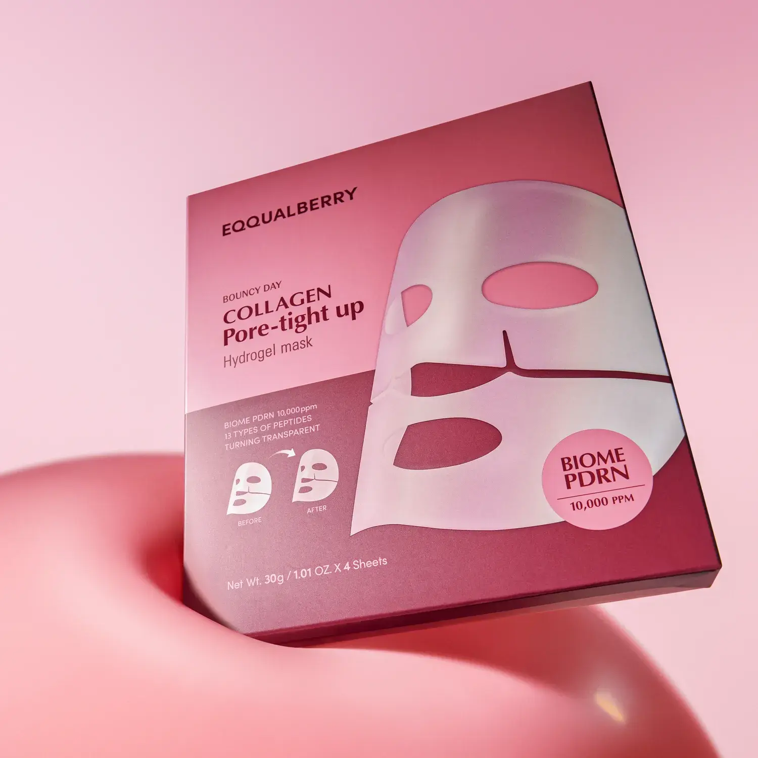 Eqqualberry Collagen Pore Tight up Hydrogel Mask