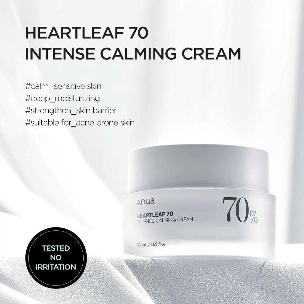 Heartleaf 70% Intense Calming Cream 1